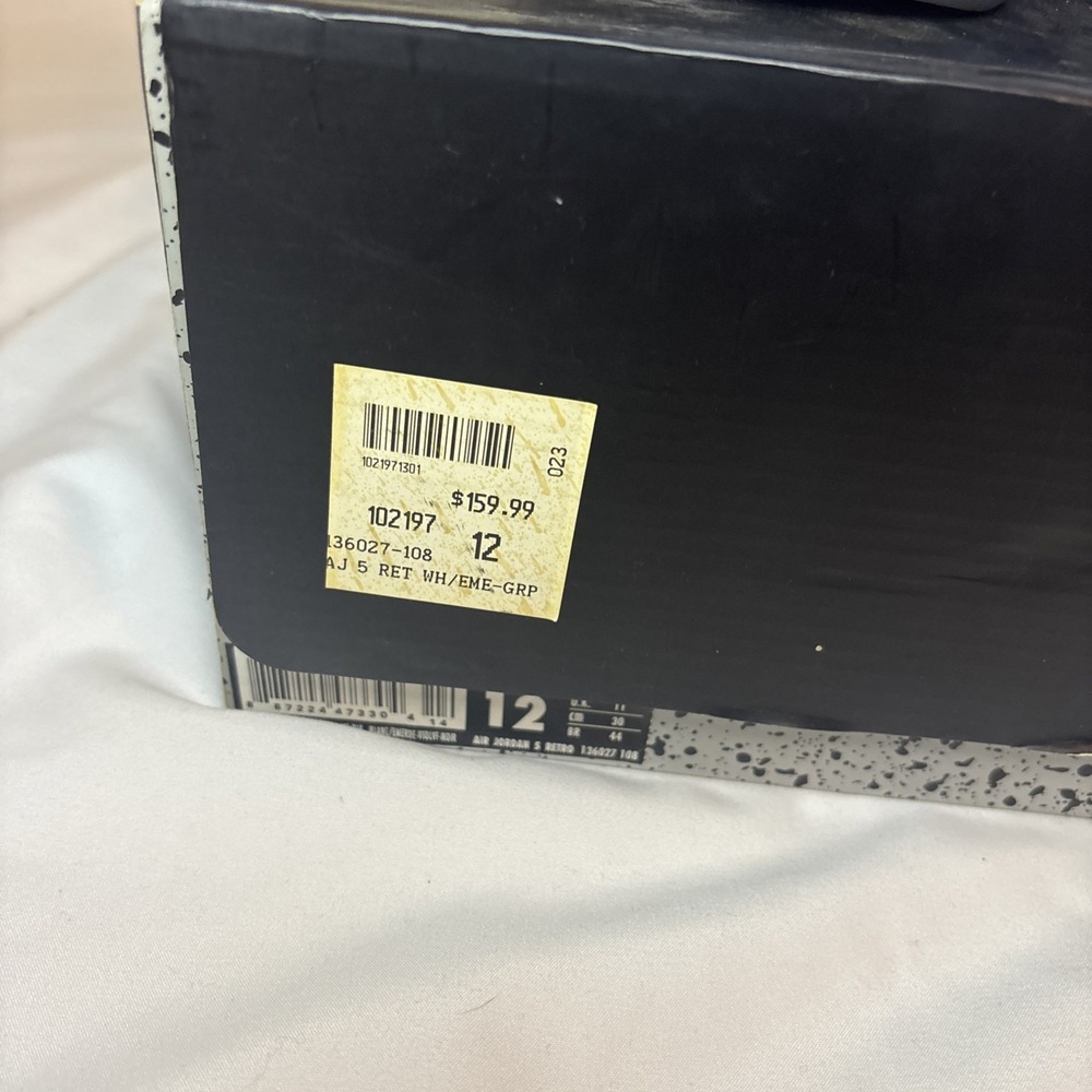 2013‎ Nike Air Jordan 5 Retro Grape 138027-108 Men's Size 12 - Picture 12 of 16